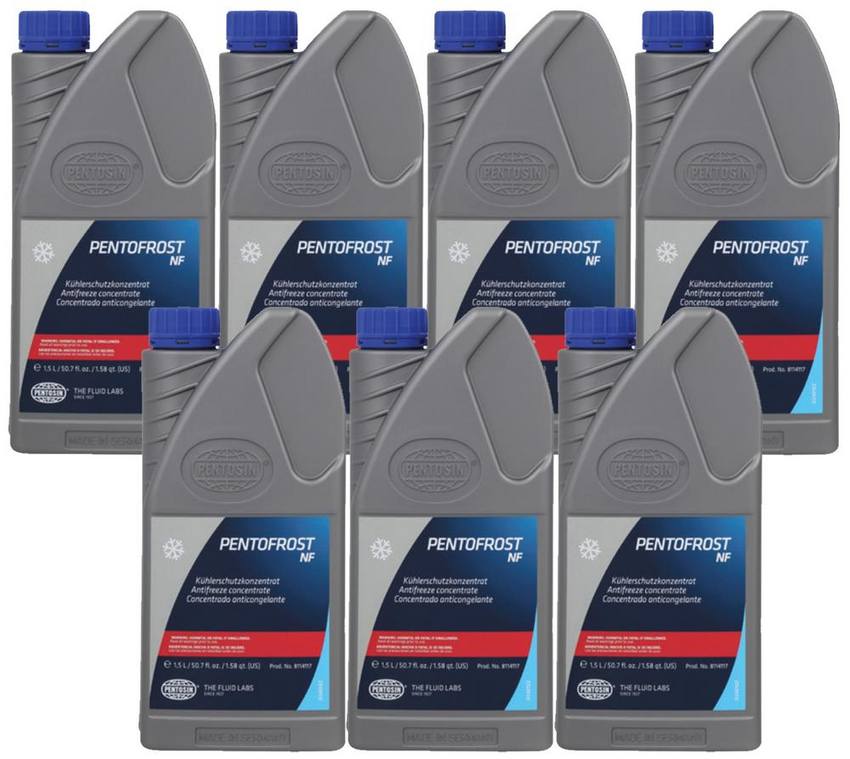 Audi BMW Engine Coolant / Antifreeze (NF G11 Blue) (10.5 Liter) 31439821 Pentosin 4196007KIT